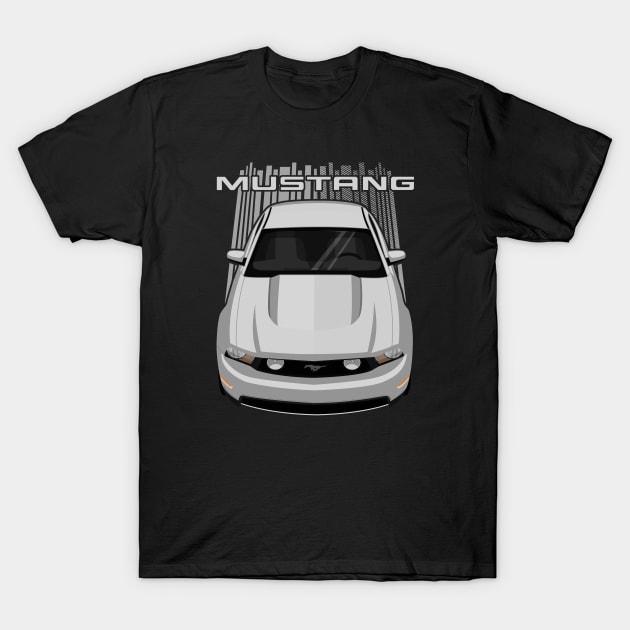 Mustang GT 2010-2012 - Silver T-Shirt by V8social